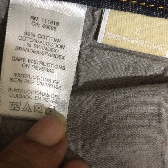 Michael Kors size 6 wide leg jean - Picture 4 of 4